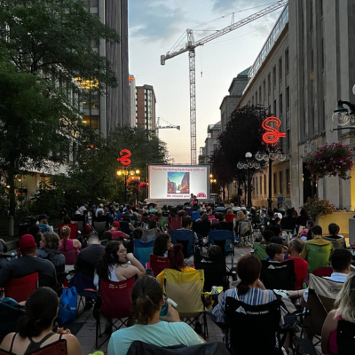 Pop up cinema